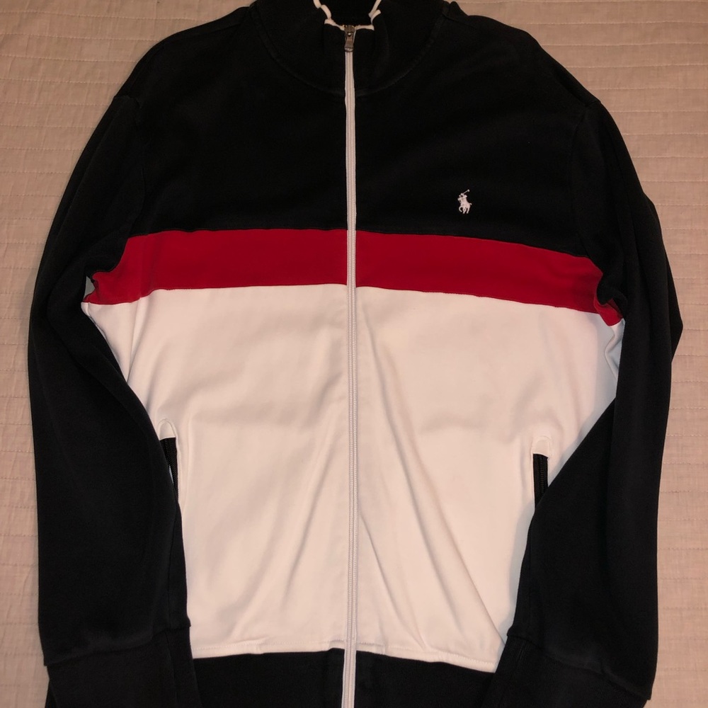 Polo Ralph Lauren track jacket Sz L